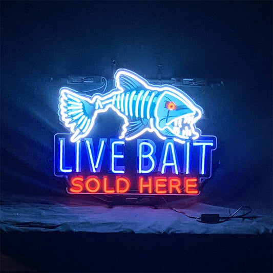 Live Bait Sold Here