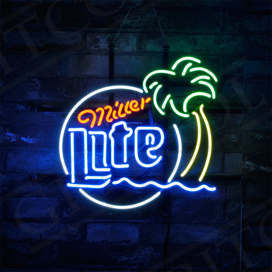 Miller Lite Coconut Tree