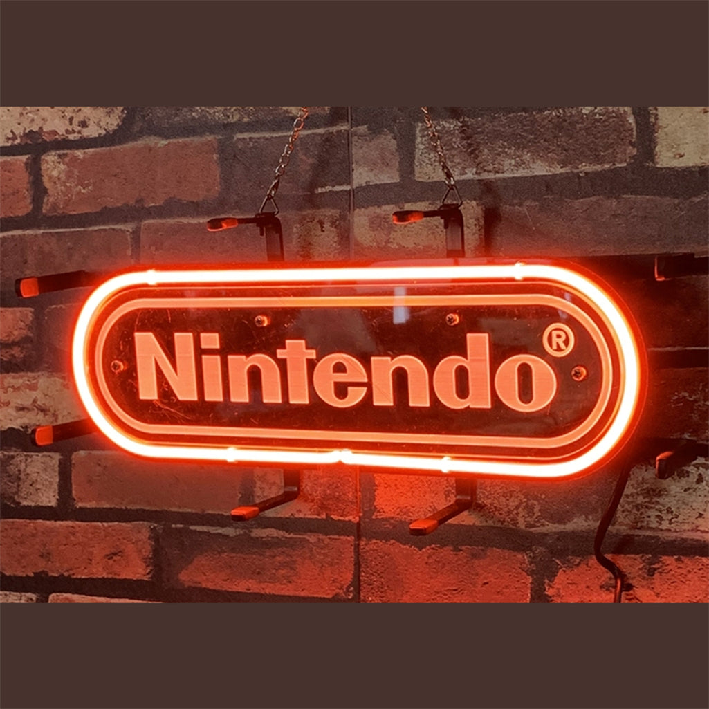 nintendo game zone machine neon sign