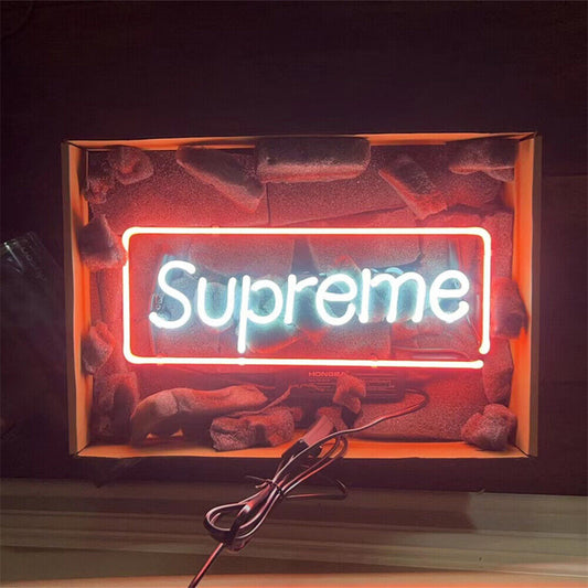 supreme neon sign