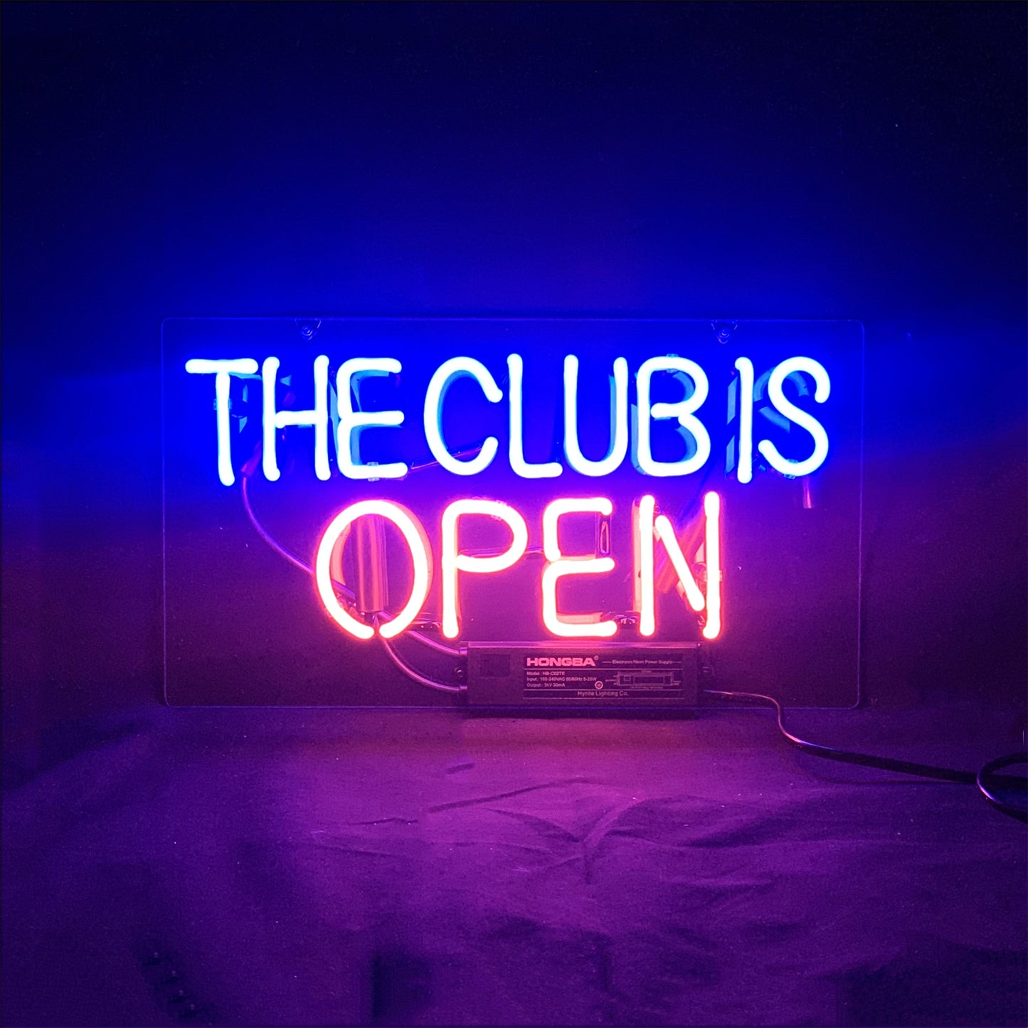 THE CLUB IS OPEN