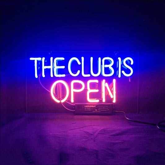 THE CLUB IS OPEN