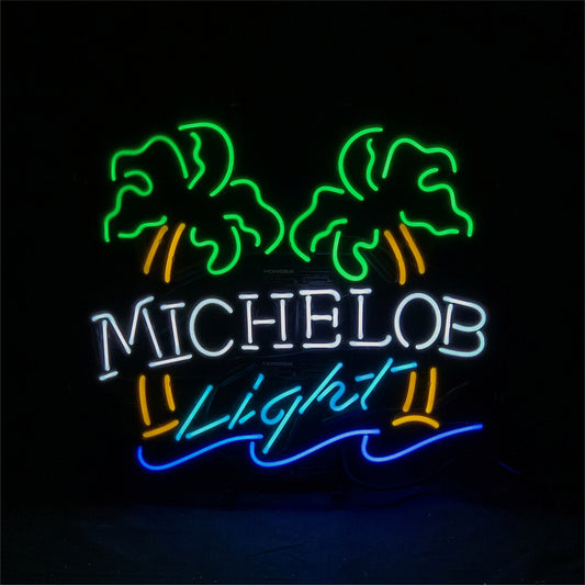 Michelob Light Palm Tree