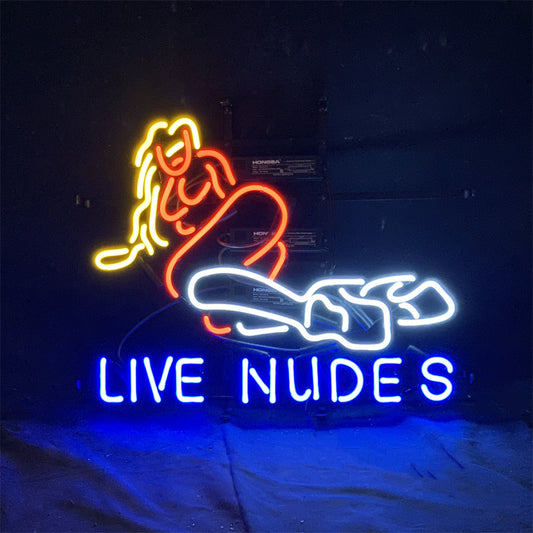 Blue Live Nude Girl