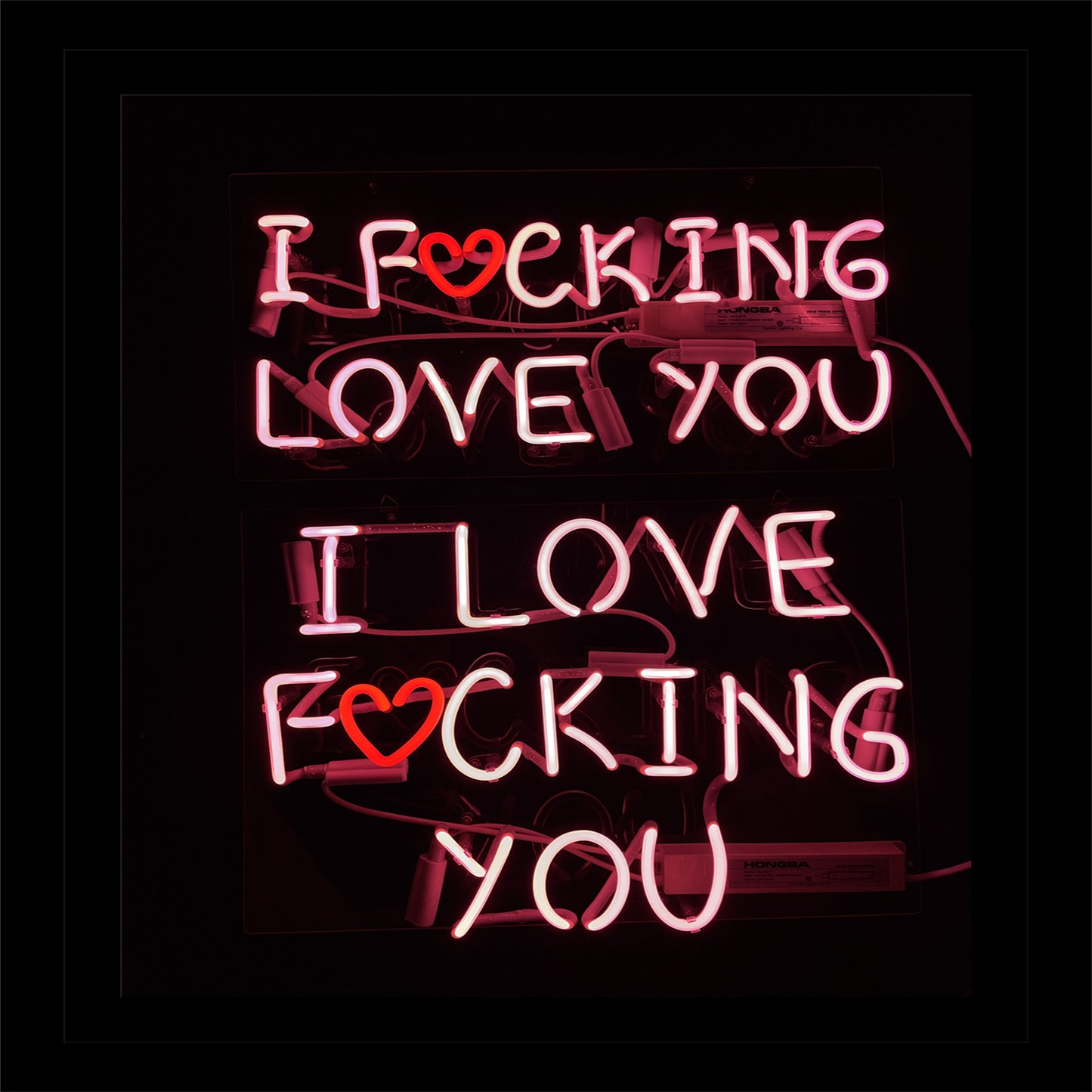 I F♥CKING LOVE YOU I LOVE F♥CKING YOU