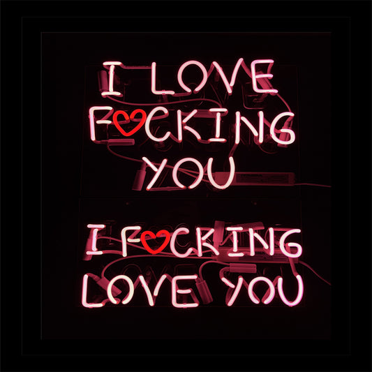 I LOVE F♥CKING YOU I F♥CKING LOVE YOU