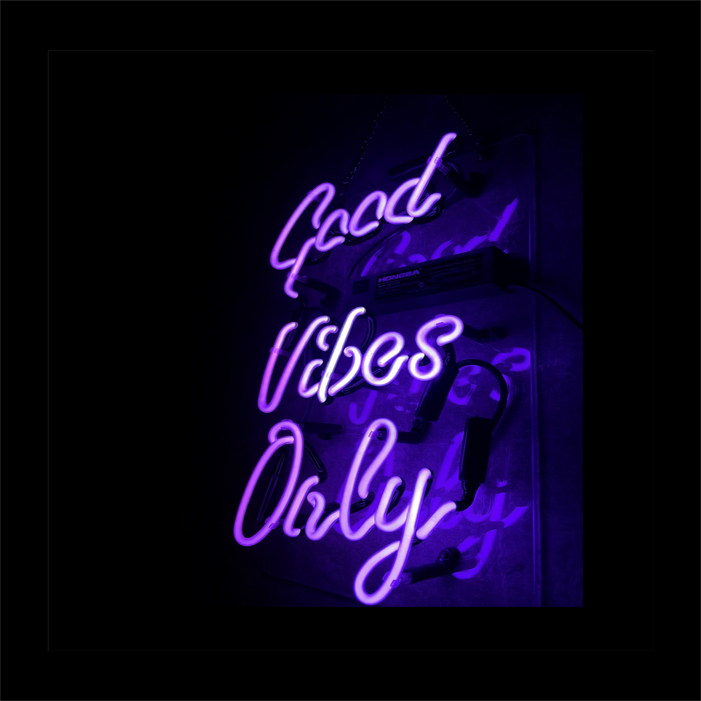 Purple Good Vibes Only